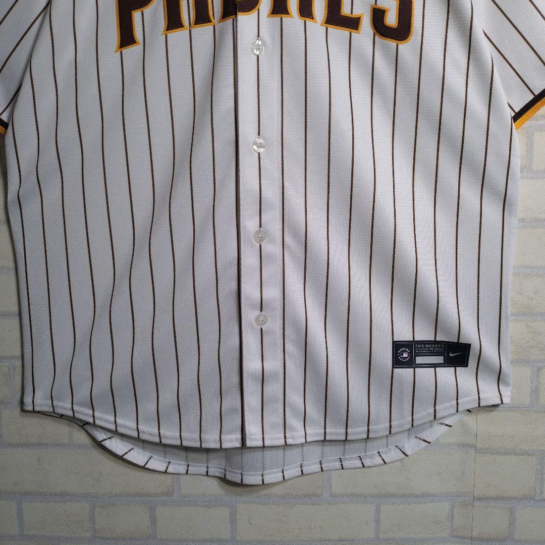 ナイキ★MLB パドレス タティス.Jr ユニホーム ゲームシャツ ホーム L