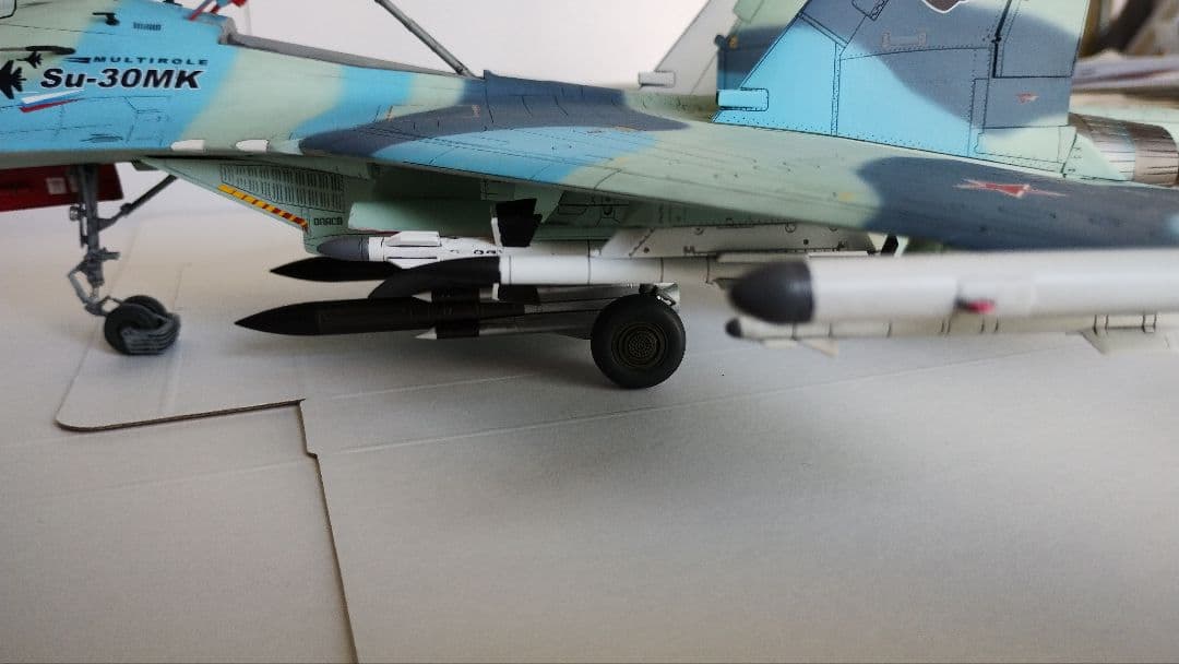 プラモデル完成機　1/48　Su-30MK フランカー