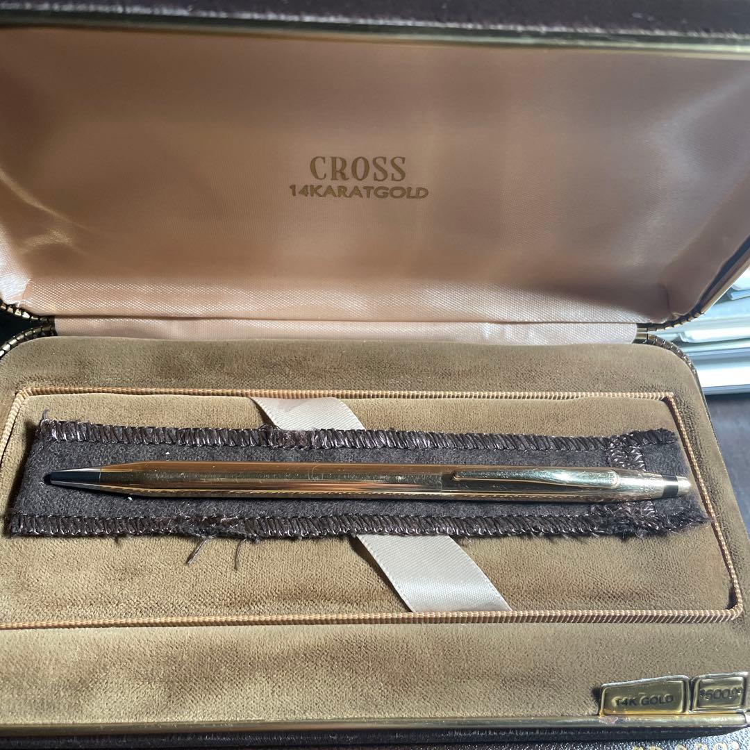CROSS 14金無垢ボールペン
