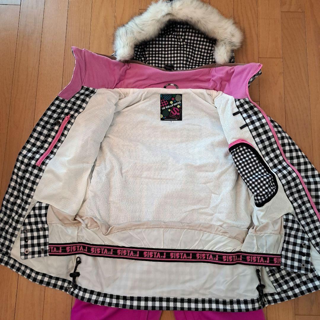 スノボーウェア上下　ゴーグル　手袋　プロテクター付き