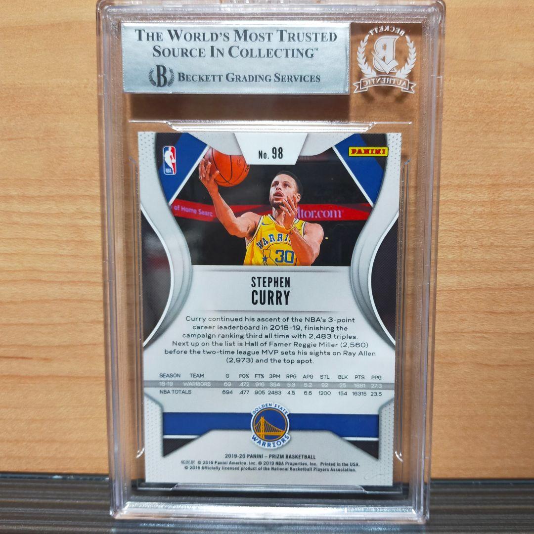 ステフィン・カリーStephen Curry／直筆サインカード