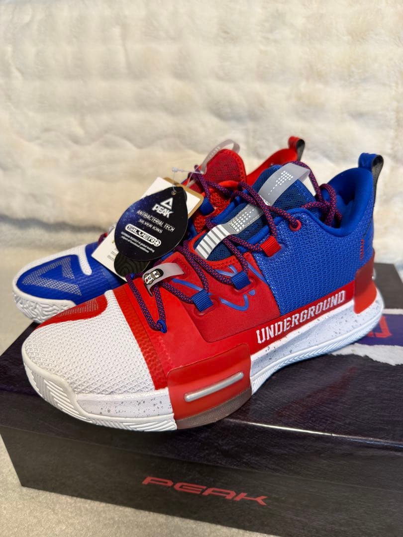 PEAK UNDERGROUND シューズ 赤/青