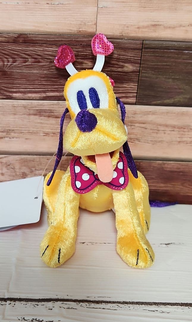 ミニパル ミニファン ぬいぐるみバッジ ミニー ミッキー プルート セット