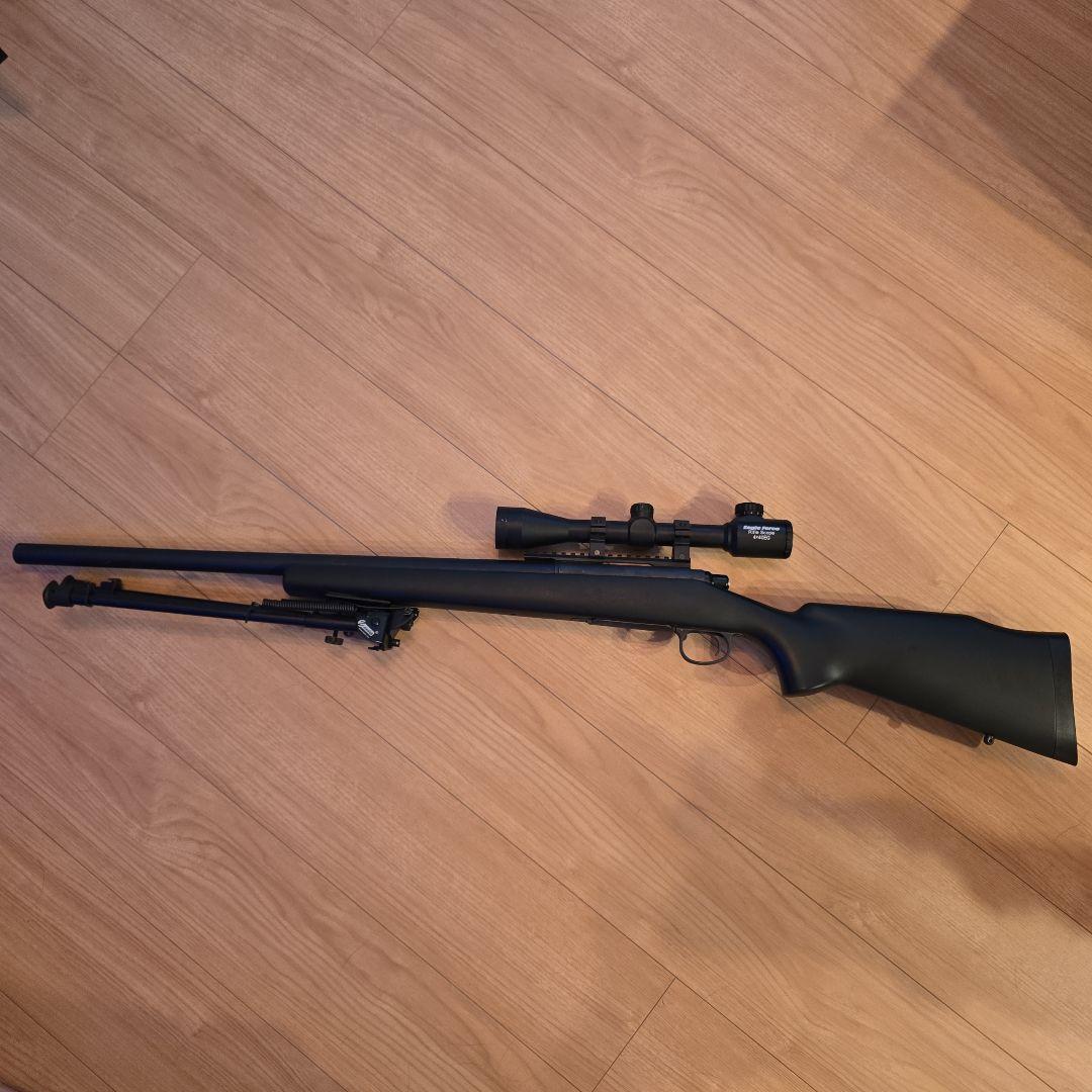 スナイパーライフル ブラック ボルトアクション