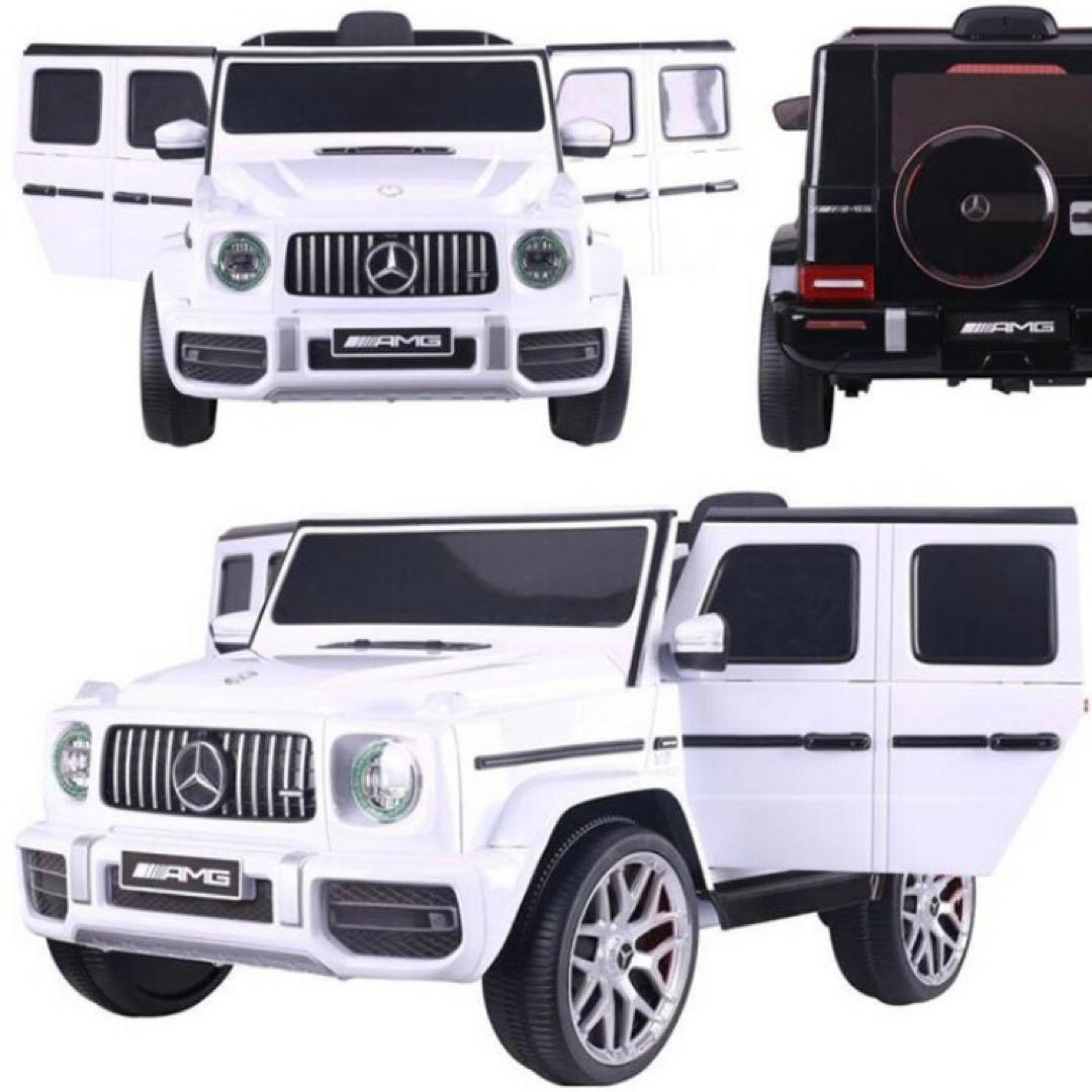 乗用玩具　ベンツ　白