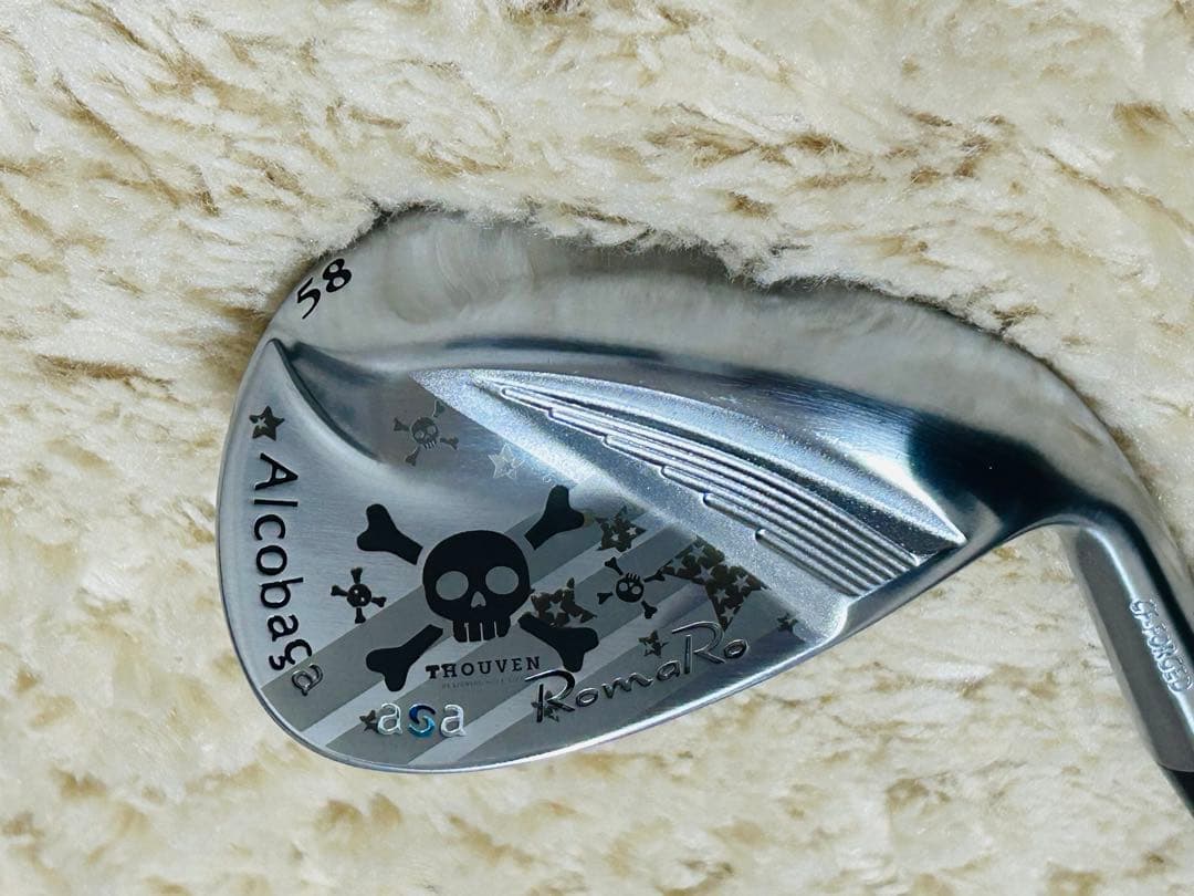 ロマロ　Alcobasa 58° スカルデザインウェッジ