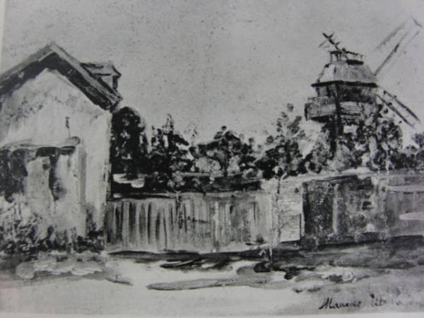 ユトリロ、MauriceUtrillo、画集より、状態良好