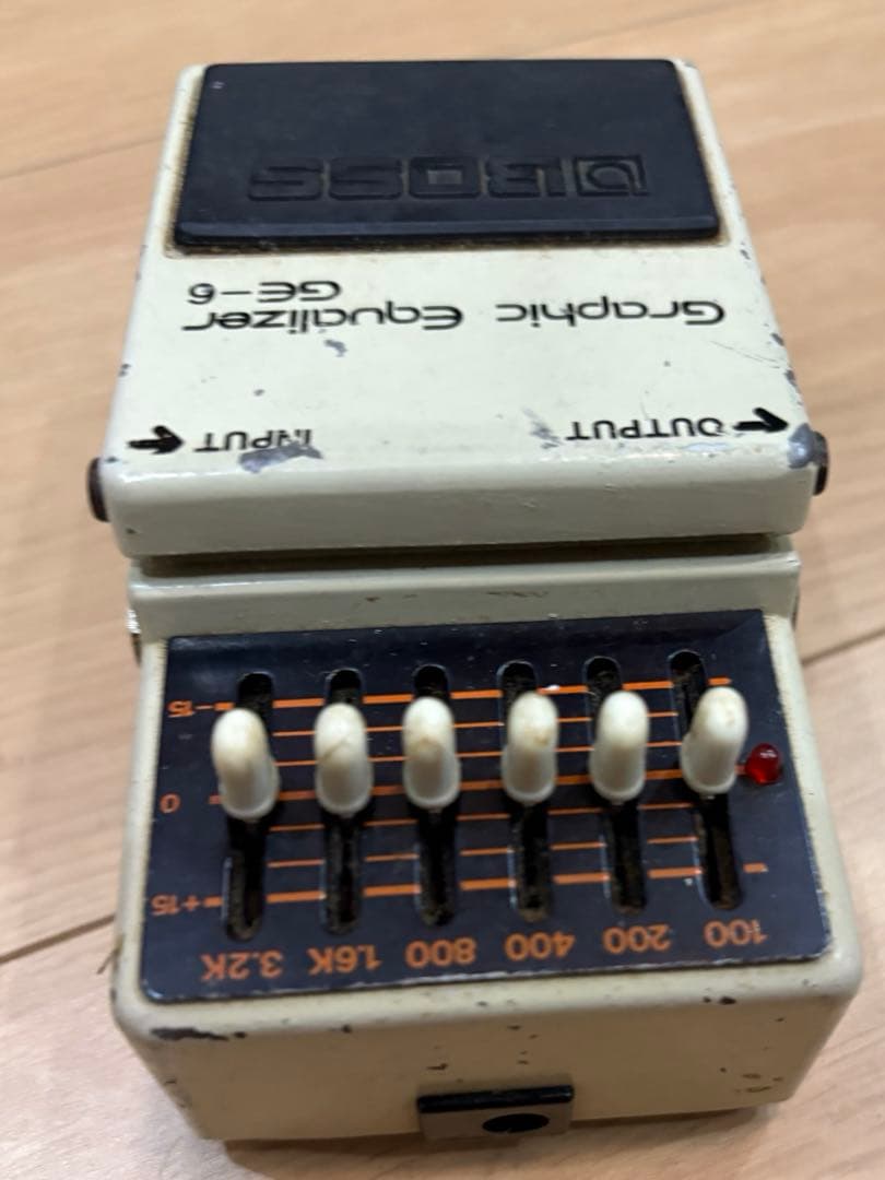 GE-6 BOSS イコライザー ボス 銀ネジ ヴィンテージ