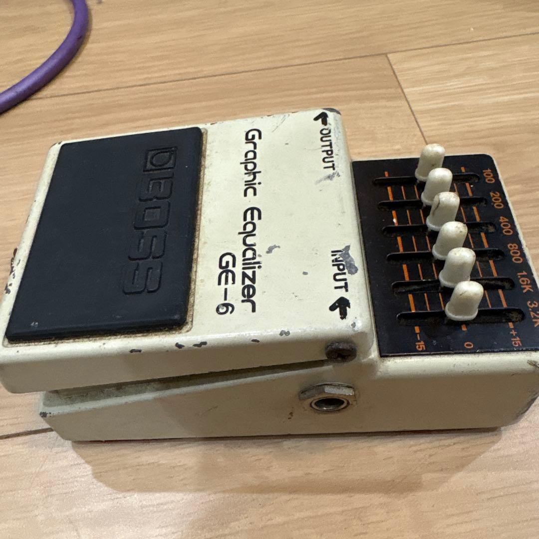 GE-6 BOSS イコライザー ボス 銀ネジ ヴィンテージ