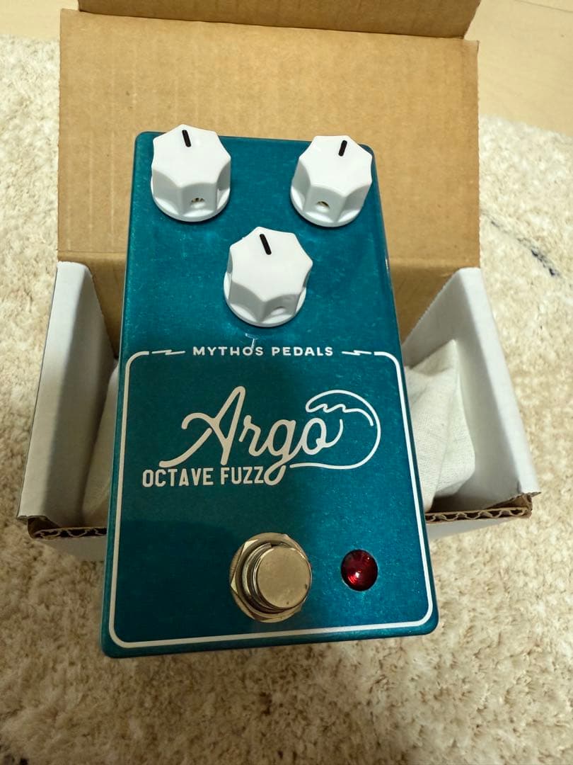 【ほぼ新品未使用】Mythos Pedals Argo Octave Fuzz