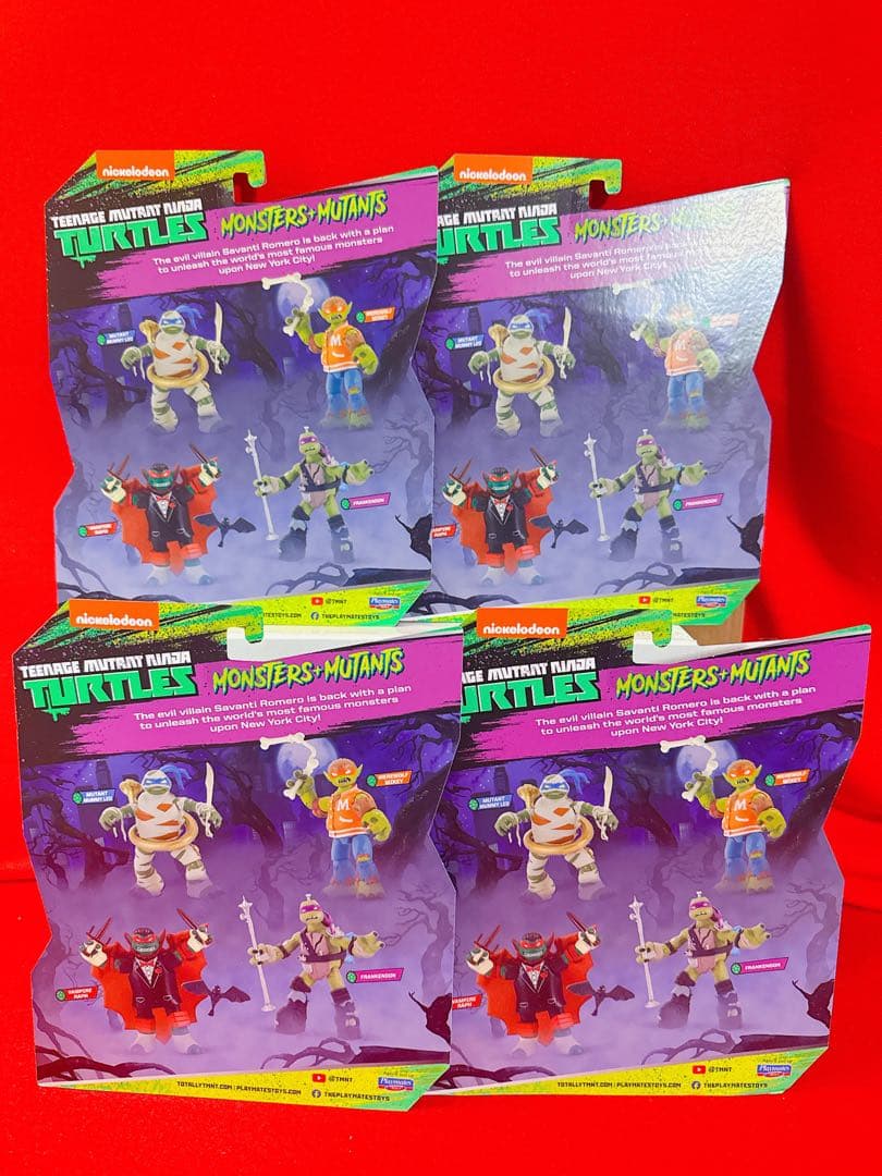 ティーンエージ ミュータントタートルズ モンスター フィギュア セット 海外限定