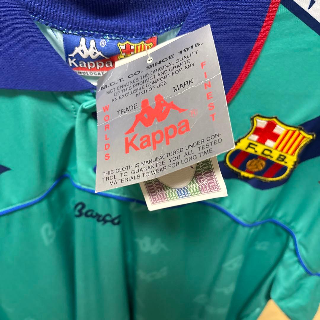 サッカー　ユニフォーム　FCバルセロナ　92-95 アウェイモデル　タグ付