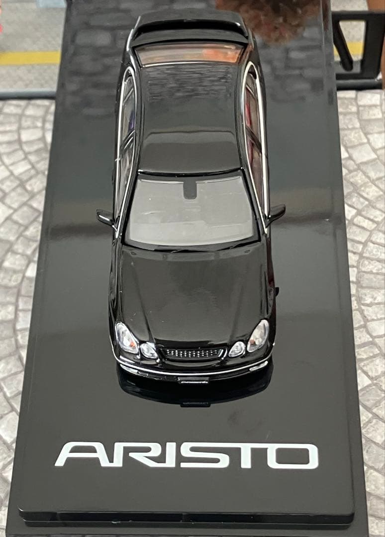 トヨタ　アリスト　改造　1/64 ミニカー　新車　改造