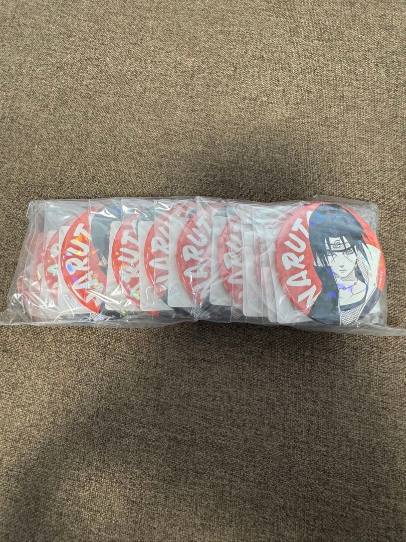 【新品未開封】ナルト　オールスター缶バッジ　うちはイタチ　10個