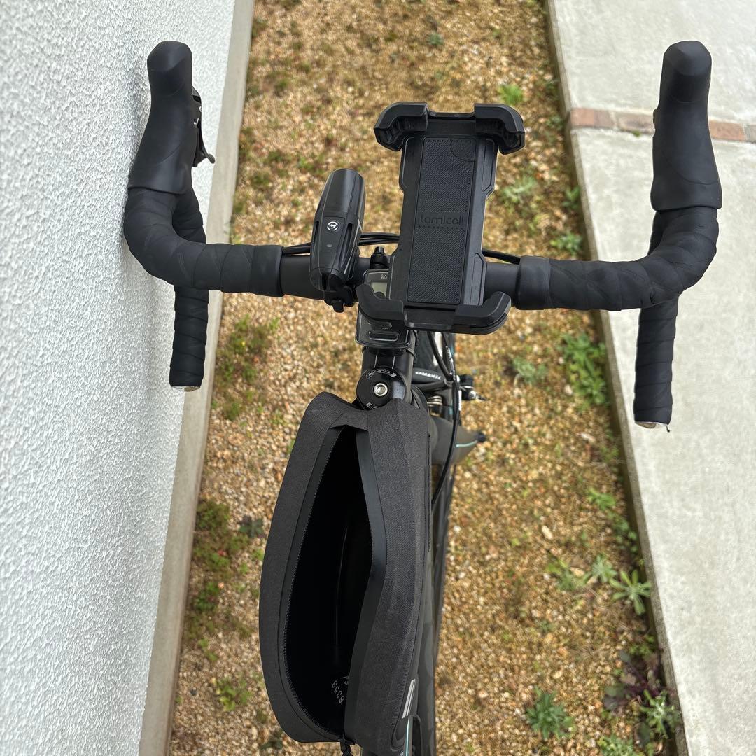 うえしゃま 手渡し限定bianchi ビアンキ　黒 ロードバイク