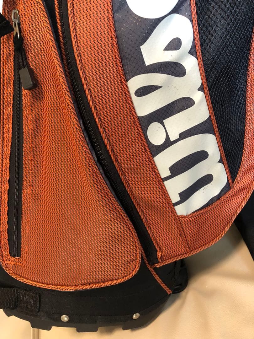 【送料込み】ウィルソン　Wilson スタンド式キャディバッグ　軽量ゴルフバッグ