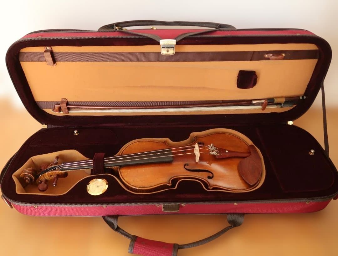 ヴァイオリン 3/4サイズ ドイツ \" Edmund Pauls\" 弓、ケース付