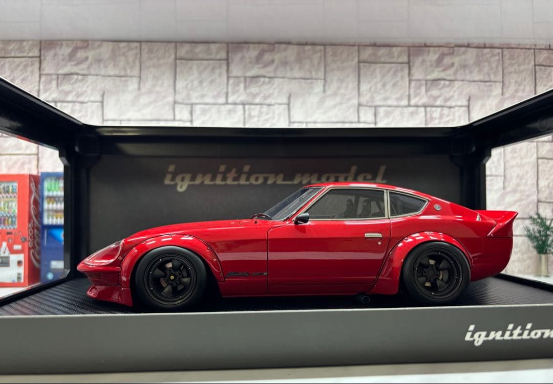 レア！1/18ミニカー　イグニッションモデル240Z フルワークス【新品】レッド