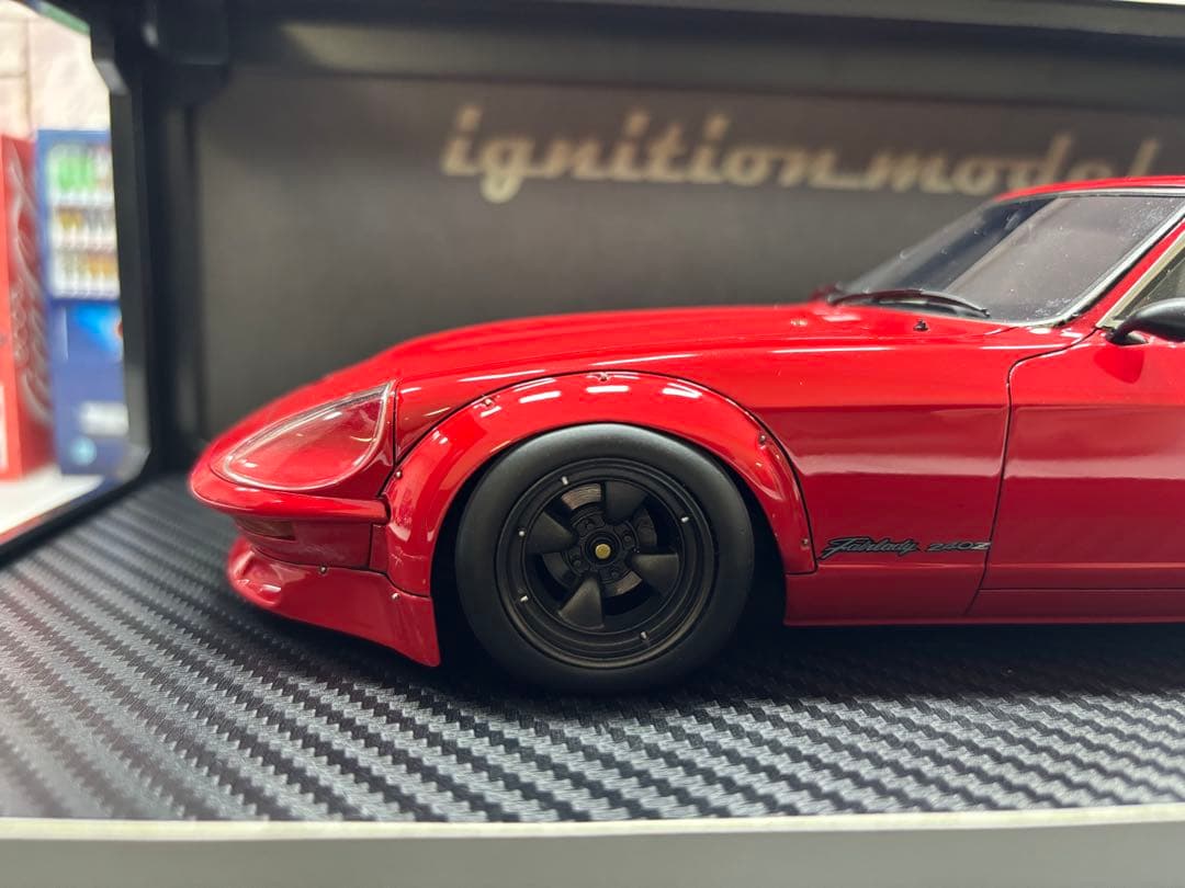 レア！1/18ミニカー　イグニッションモデル240Z フルワークス【新品】レッド