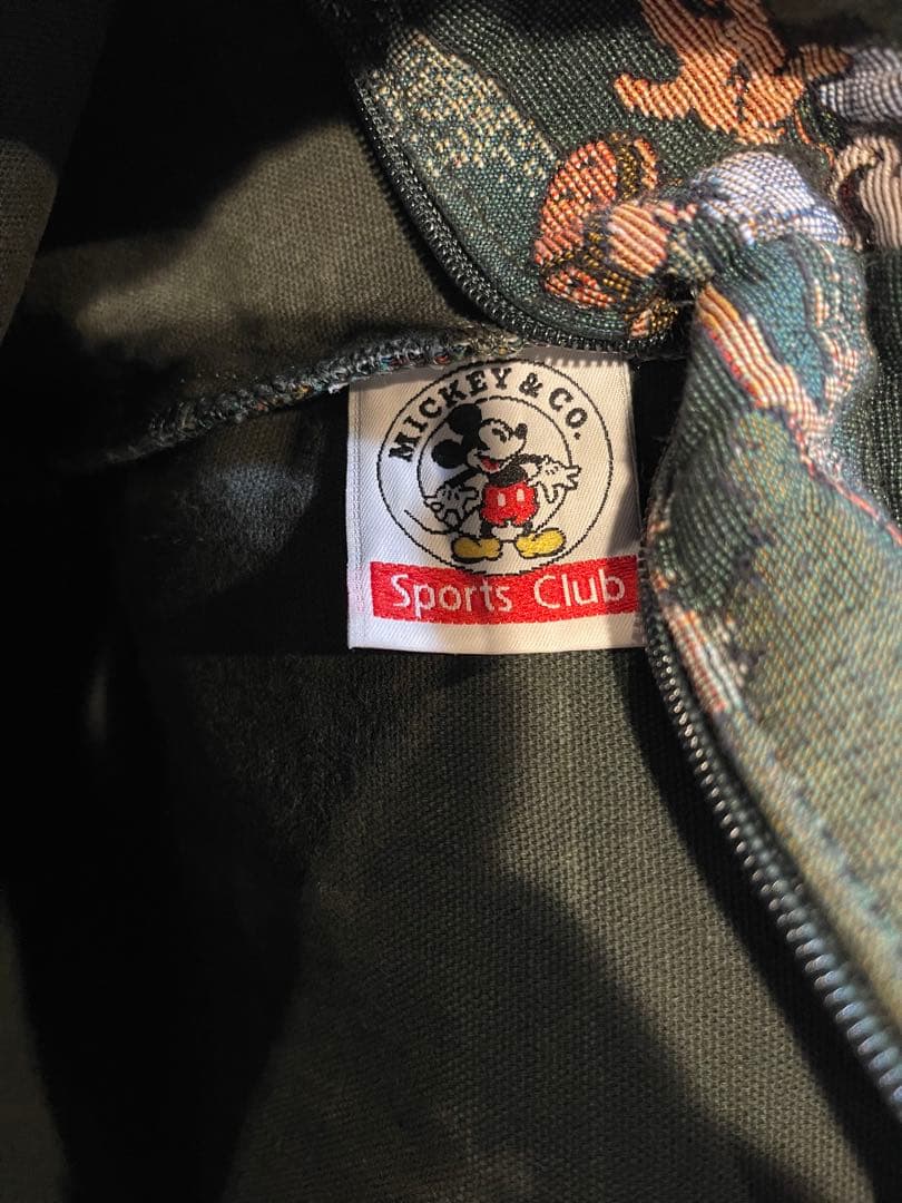 ミッキーマウス柄 ゴルフバッグ・キャディバッグ　レトロ　レザー