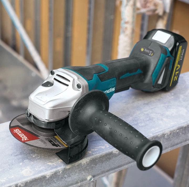 ディスクグラインダー 18V コードレス 充電式 外径100mm穴径15mm