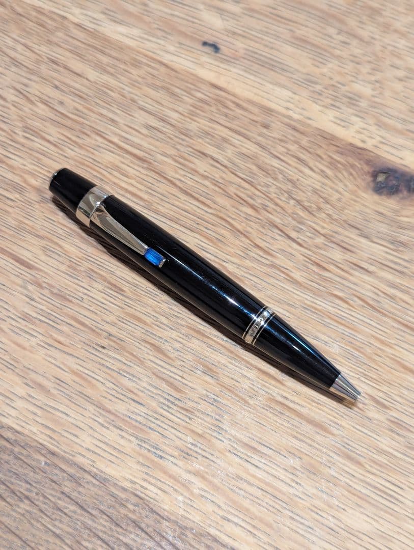 モンブラン ミニボールペン ボエム ブルー サファイア飾り付　中古