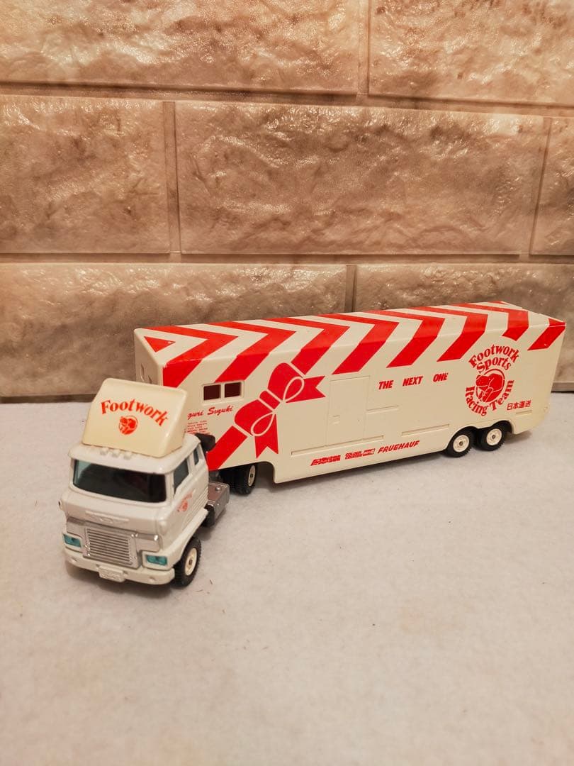 トミカダンディ フットワーク特注品 トレーラー F1 トランスポーター1/60