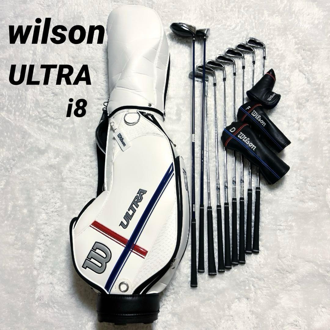 美品✨Wilson ultra i8 セット 右 9本 キャディバッグ