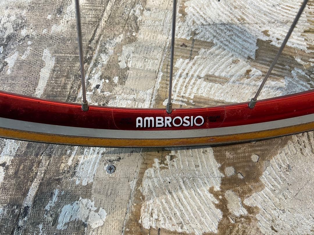 シマノ　アルテグラ　手組みホイール　アンブロッシオリム　チューブラー　送料込