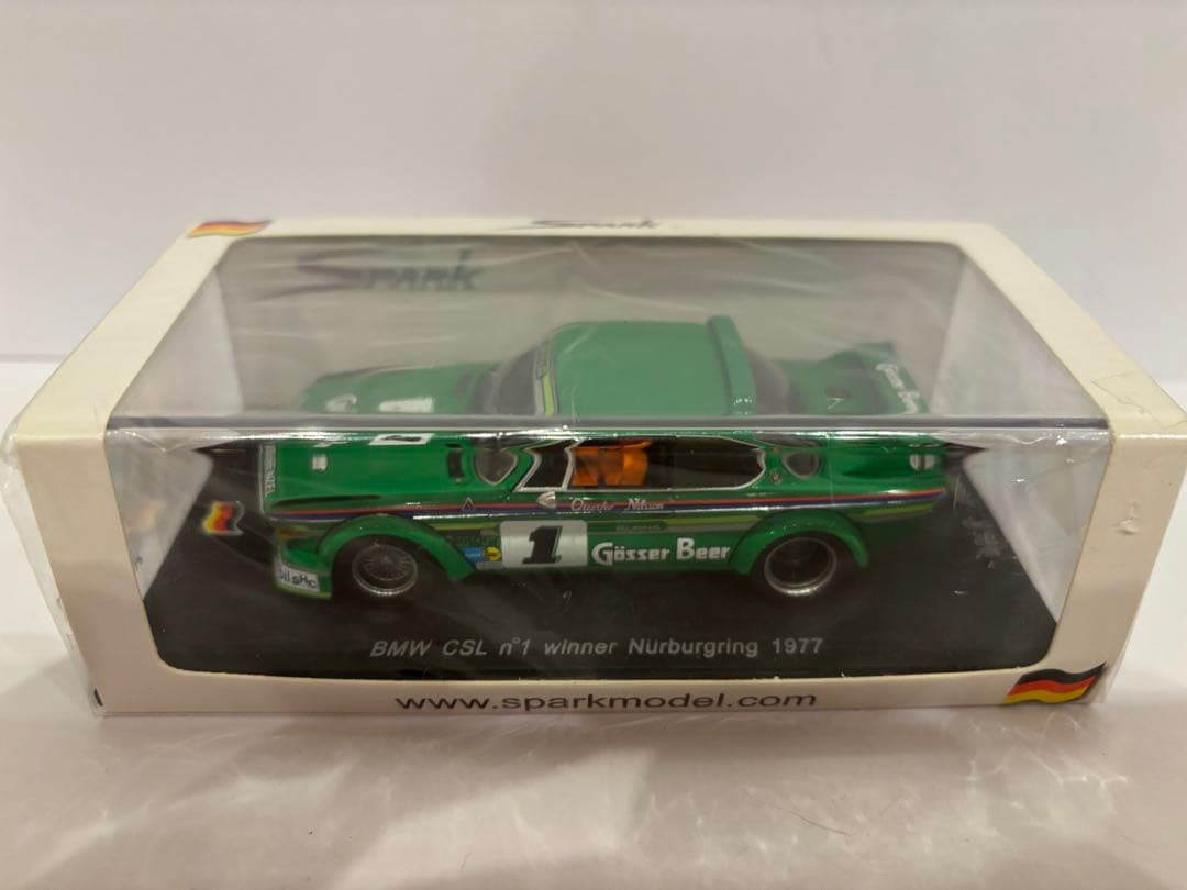  CSL Alpina ニュル 1977 Winner ミニカーSpark
