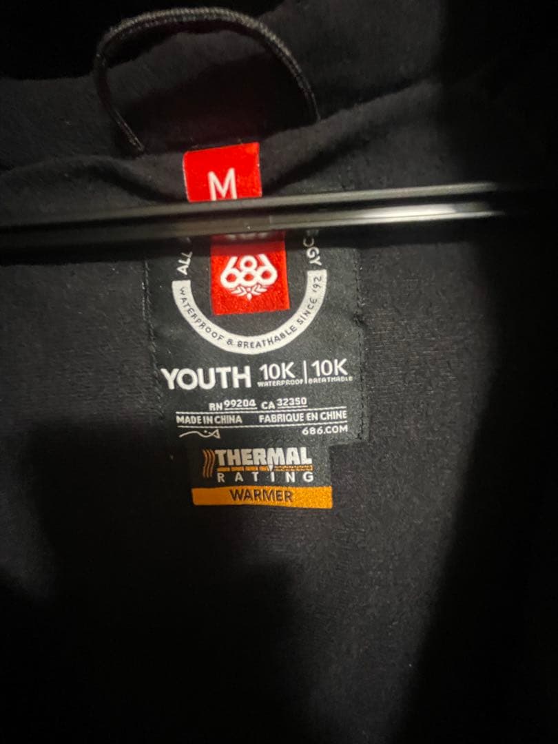 VOLCOM 子ども用スキーウェア マルチカラー