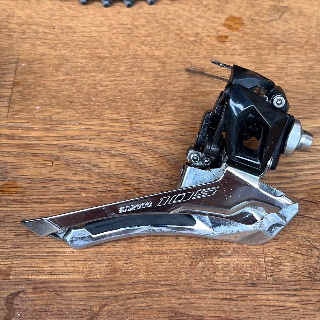 取り外しShimano 105 R7000 11速 コンポーネント