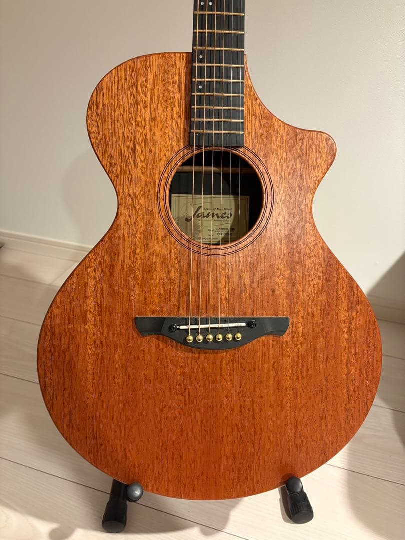 James J-300CIlアコギに、Cherub デジタルチューナーをセット