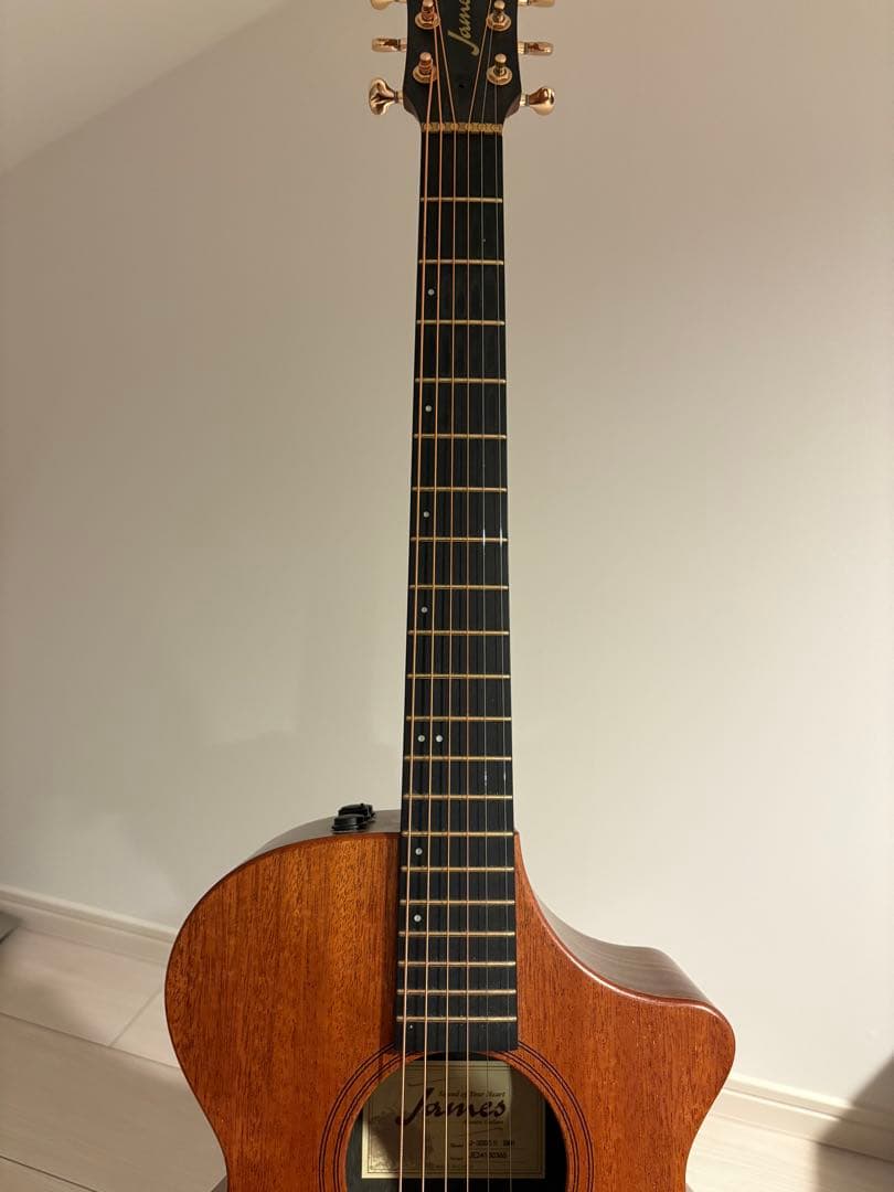 James J-300CIlアコギに、Cherub デジタルチューナーをセット