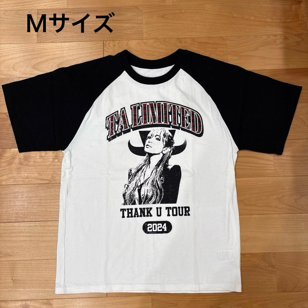浜崎あゆみ TA LIMITED THANK U 2024 Tシャツ 【Ｍサイズ