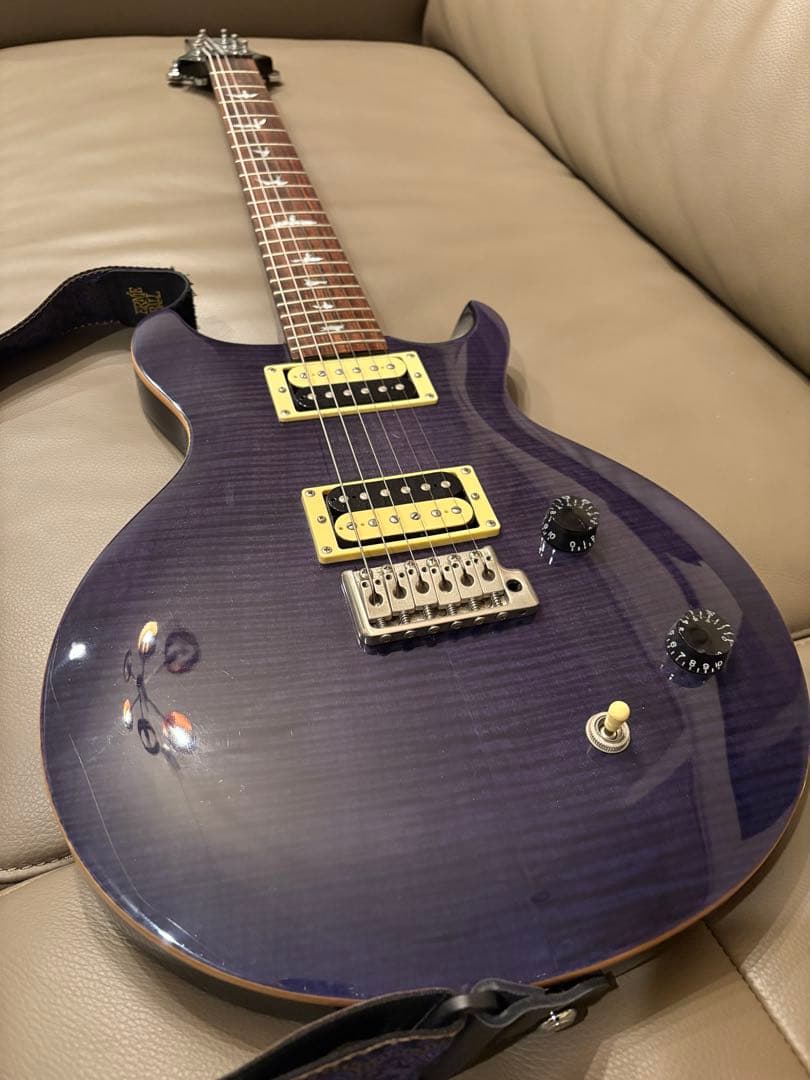 PRS エレキギター 紫