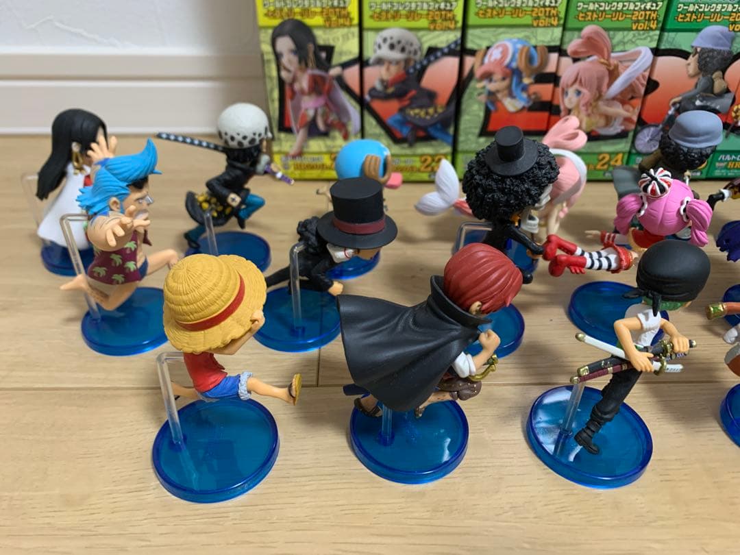 【希少】ワンピース ワーコレ ヒストリーリレー20th vol.1〜5 全30種