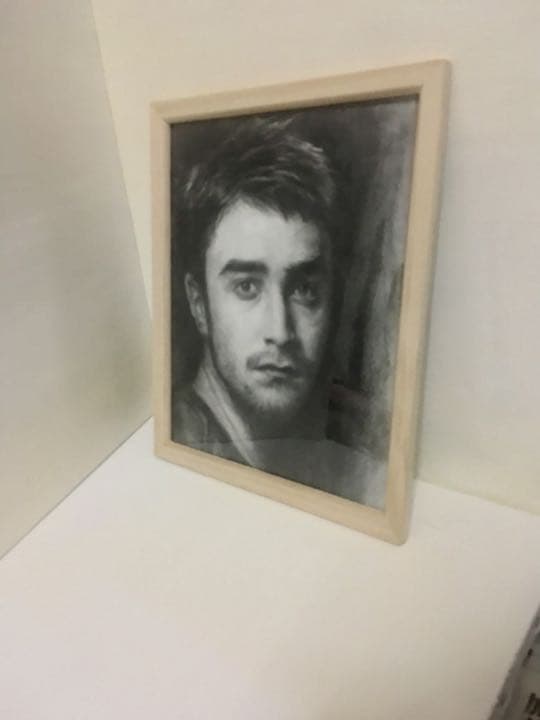 ダニエル・ラドクリフ 似顔絵 （鉛筆画）原画