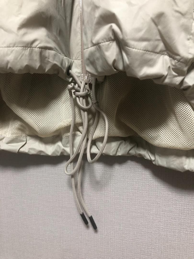 未使用 7.1万 PGG フード付きナイロンジャケット ベージュ 5 L XL