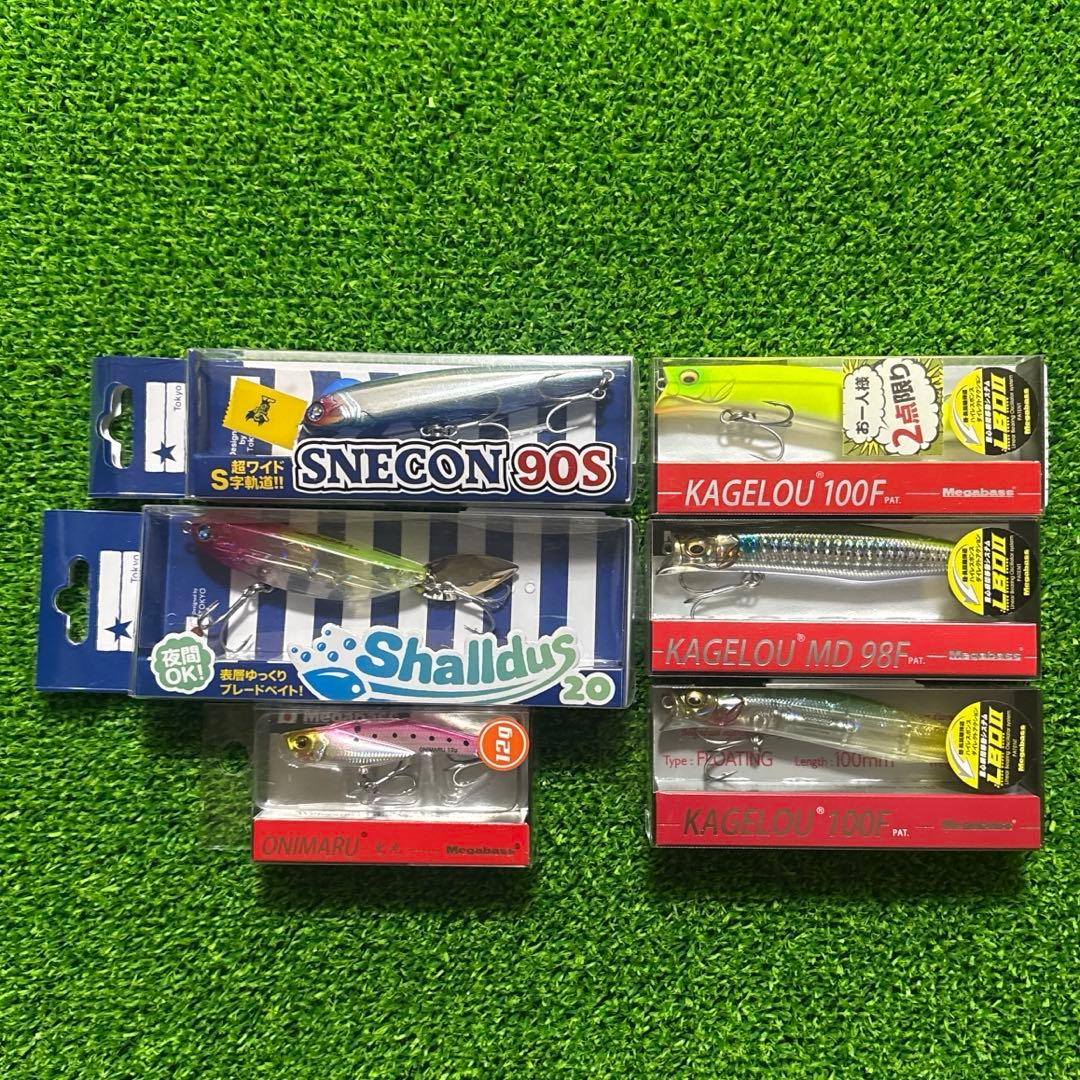 【新品】カゲロウ×3点・スネコン・シャルダス・オニマル　計6点　まとめ売り