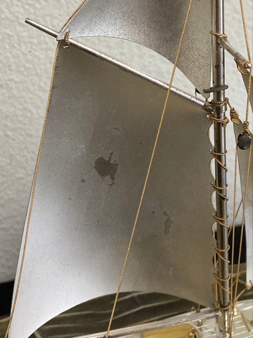 関工芸　銀製 ヨット 帆船模型 STERLING 960 SEKI 刻印