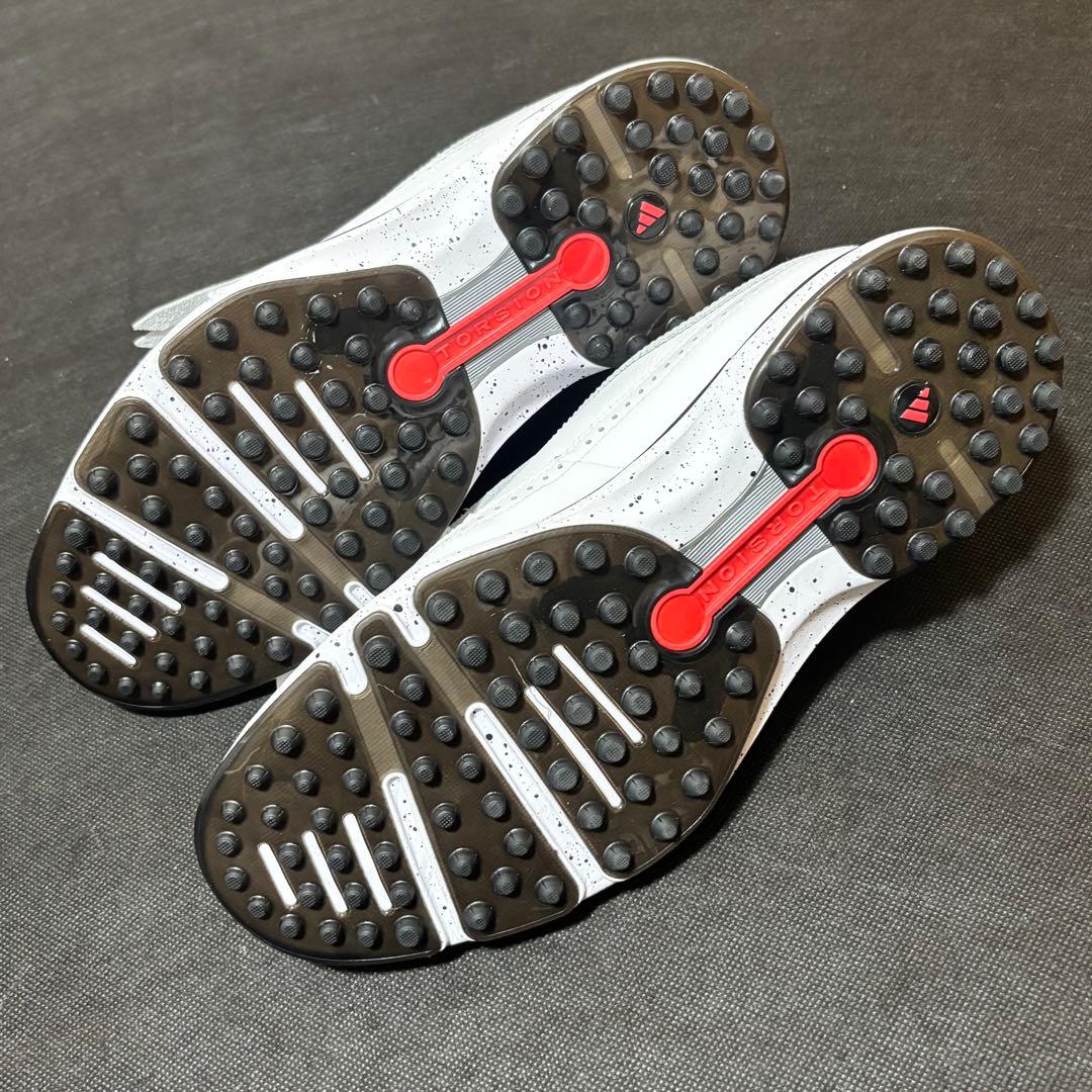 新品 26.5cm adidas Golf MC87 BOA ゴルフシューズ 白