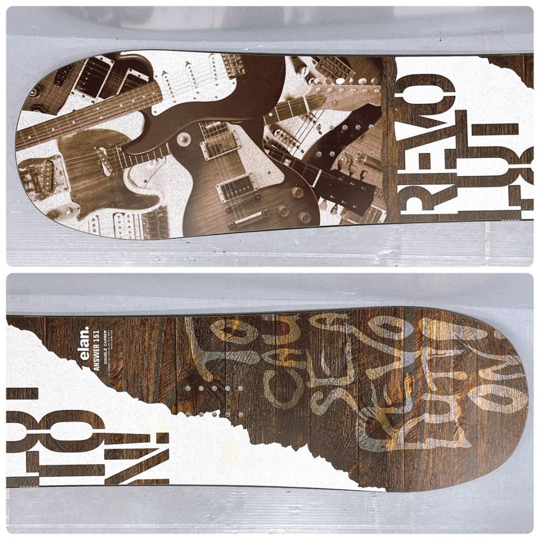 【ボードのみ】elan エラン ANSWER 151cm メンズ スノーボード