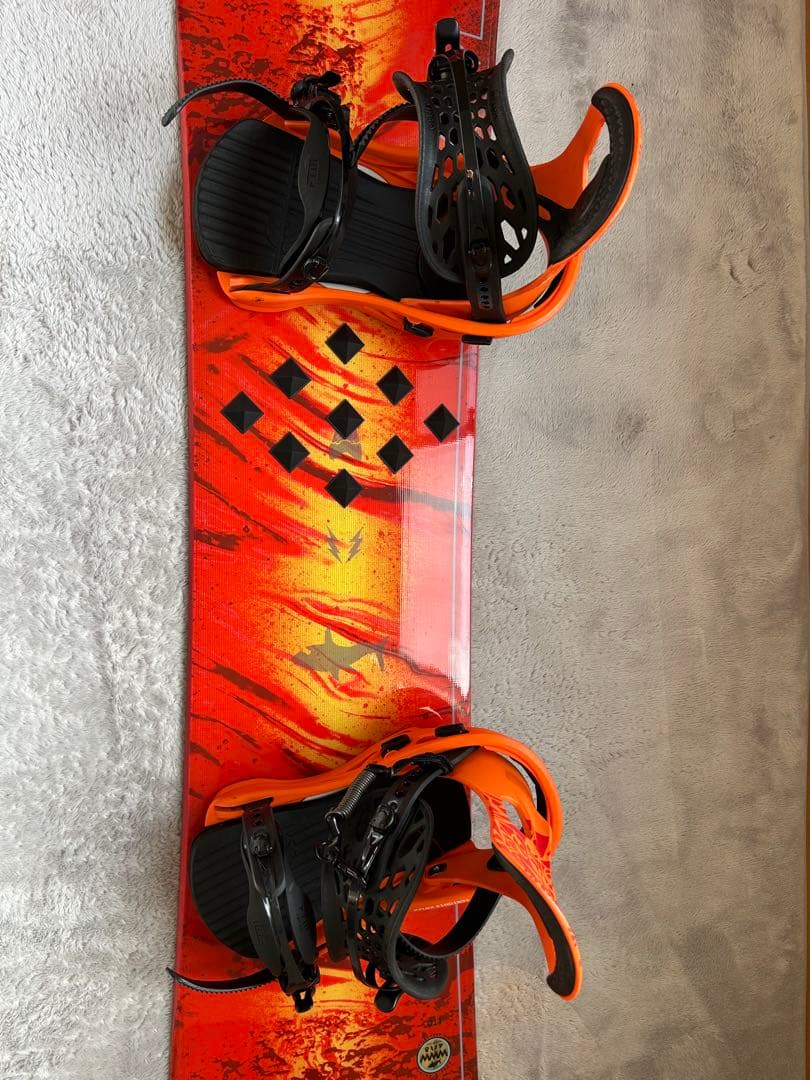 Ｋ2スノーボードとフラックスTTバインディングセット