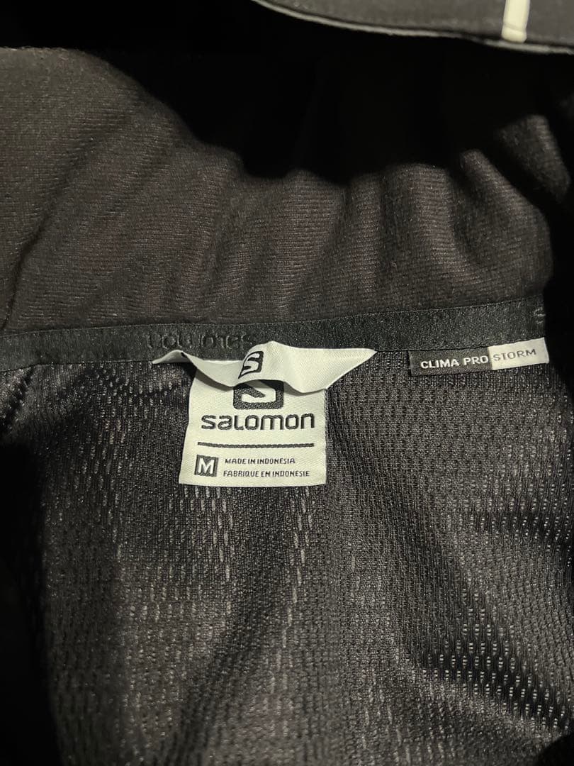 Salomon レディーススキーウェアセット サイズMブラック