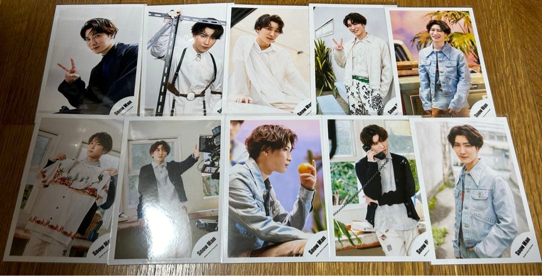 Man 渡辺翔太 公式写真 123枚まとめ売り