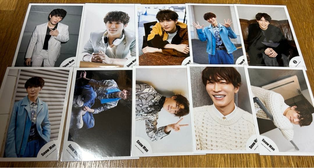 Man 渡辺翔太 公式写真 123枚まとめ売り