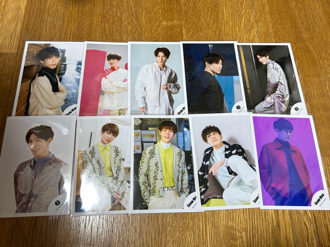 Man 渡辺翔太 公式写真 123枚まとめ売り