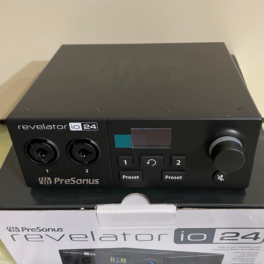 【廃盤】PreSonus revelator io 24 USBオーディオ 配信