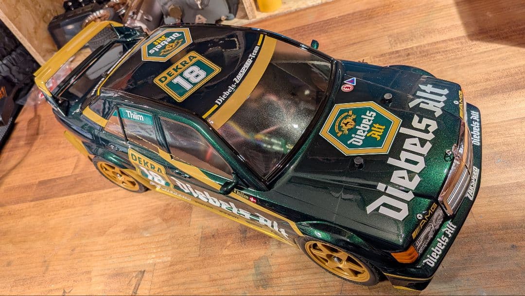 タミヤ　メルセデスベンツ190E Diebels Alt　BT-01フルセット